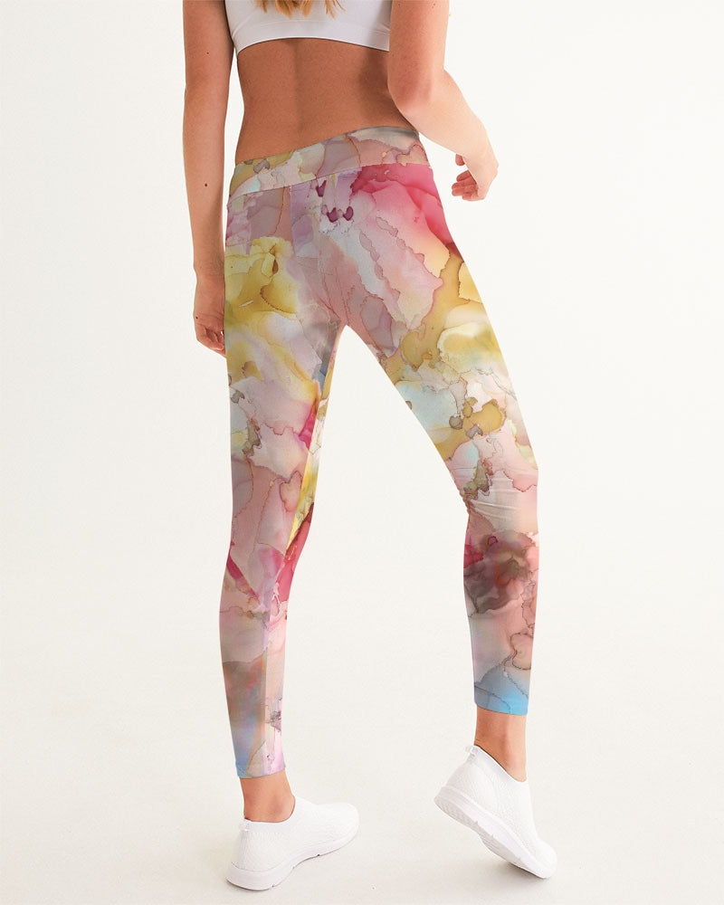 Smoke Gets in Your Eyes Women's Yoga Pants