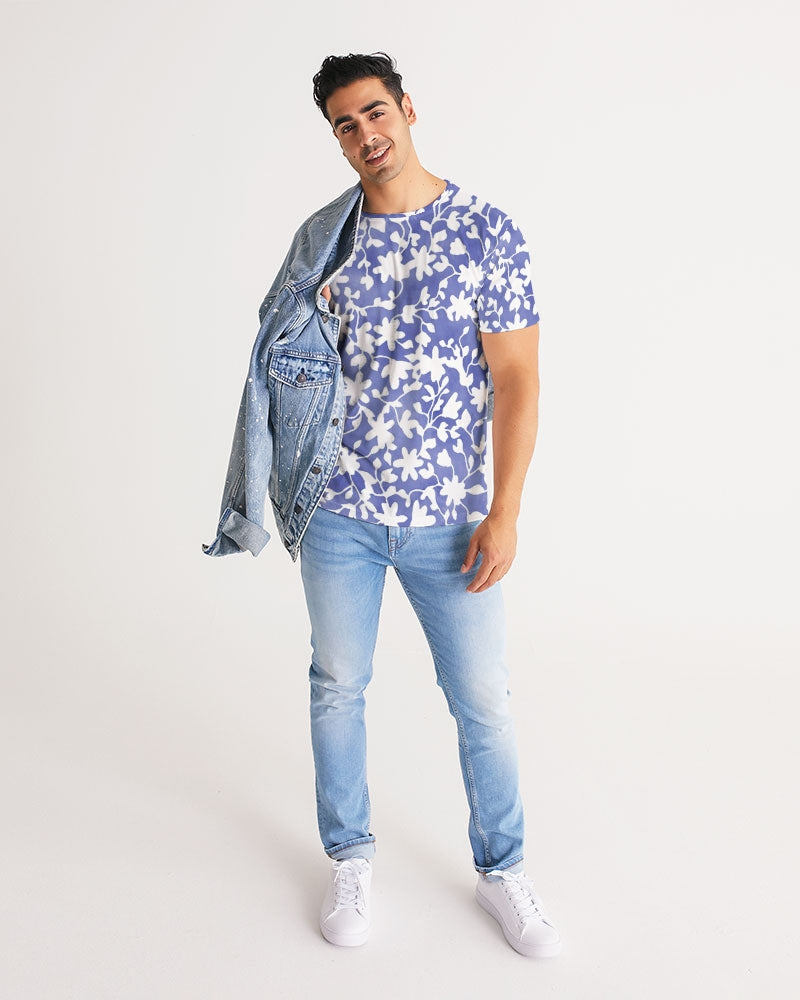 Camo Flower Sky Men's Tee