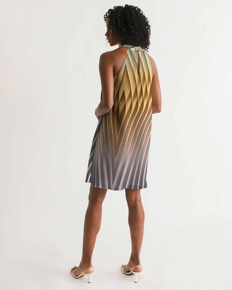 Futura Women's Halter Dress | Always Get Lucky