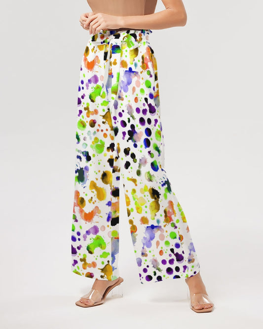 Funky Beast Women's High-Rise Wide Leg Pants | Always Get Lucky