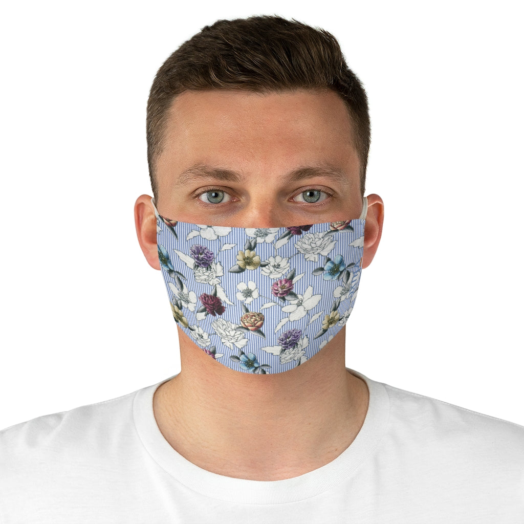 Royal Garden Double Layer Fabric Face Mask