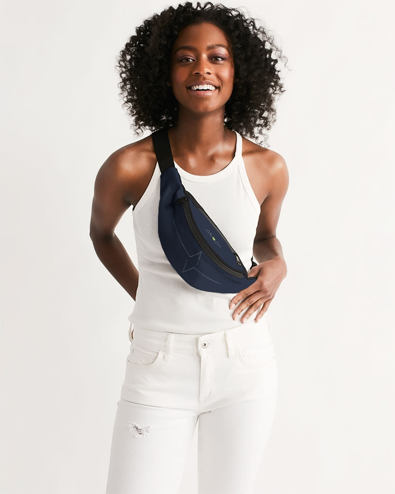 Lucky Lime Navy Geometric Crossbody Sling Bag