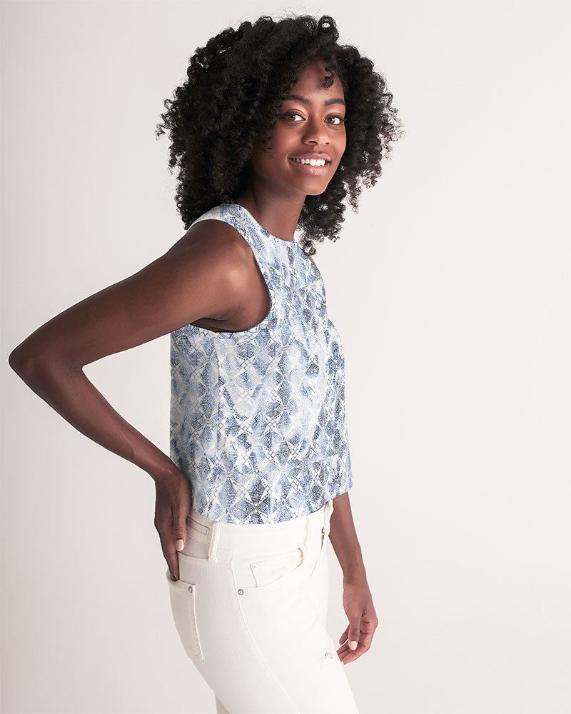 Pacific Dreams Women's Cropped Tank