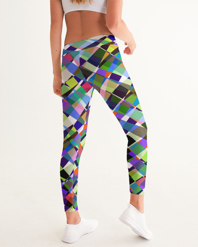 Oslo Multi Color Women's Yoga Pants