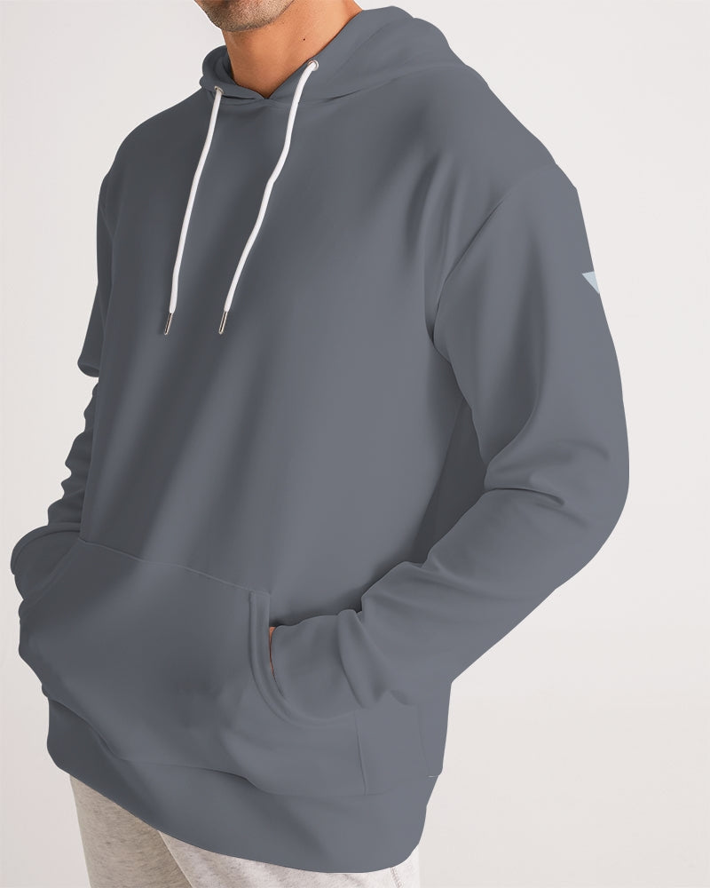 Solid State Of Mind Gray Men's Hoodie