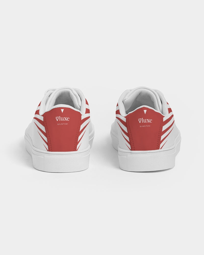 Fly High Red Men's Faux-Leather Sneaker