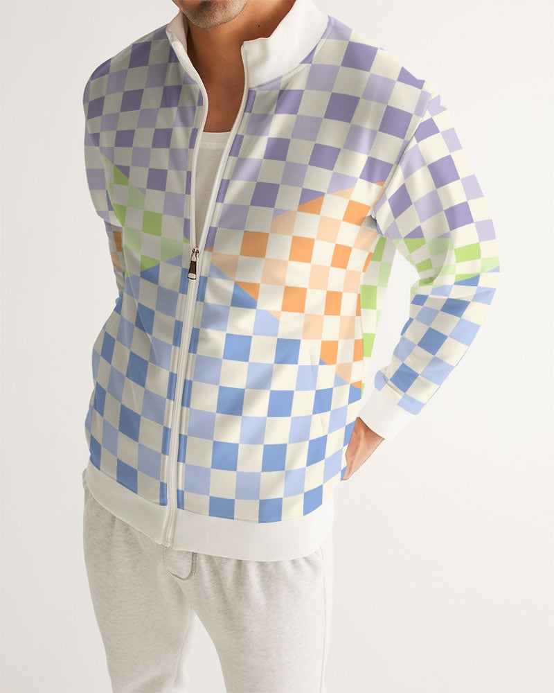 Criss Cross Check Multi Men's Track Jacket