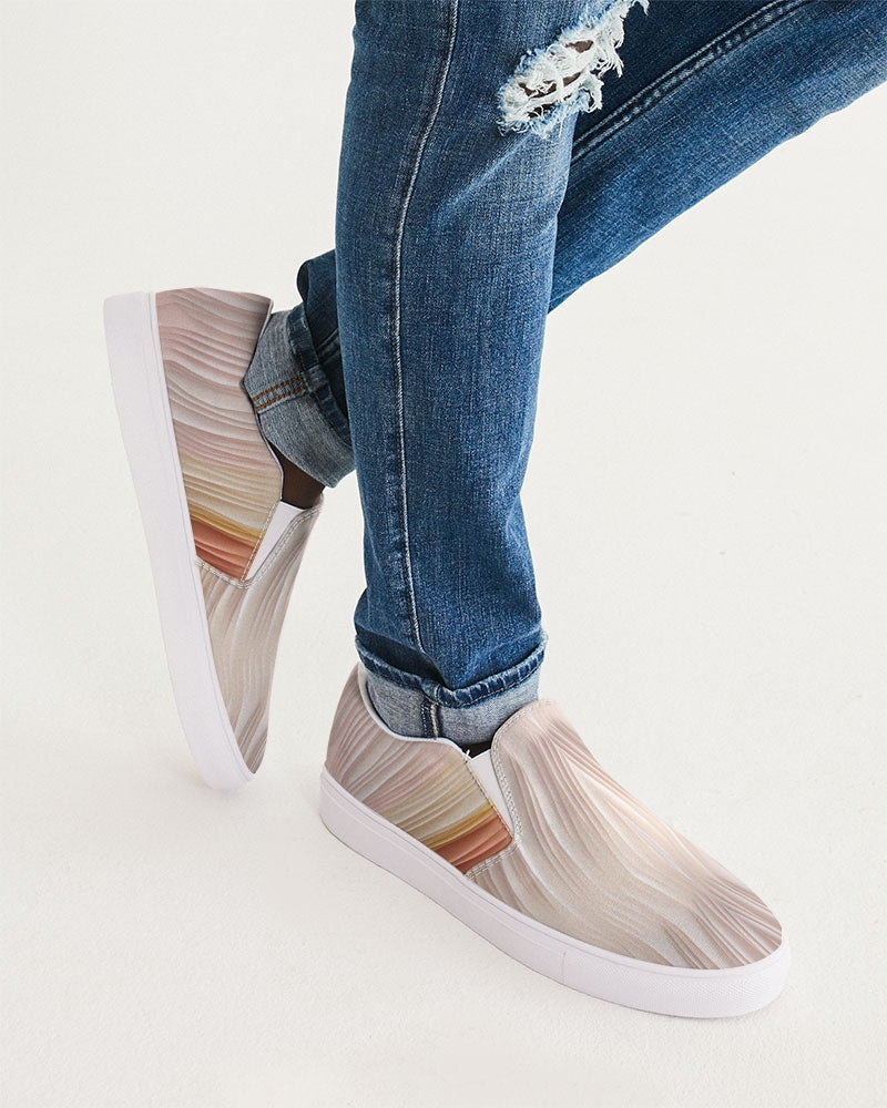 Wavy Gravy Men's Slip-On Canvas Shoe | Always Get Lucky
