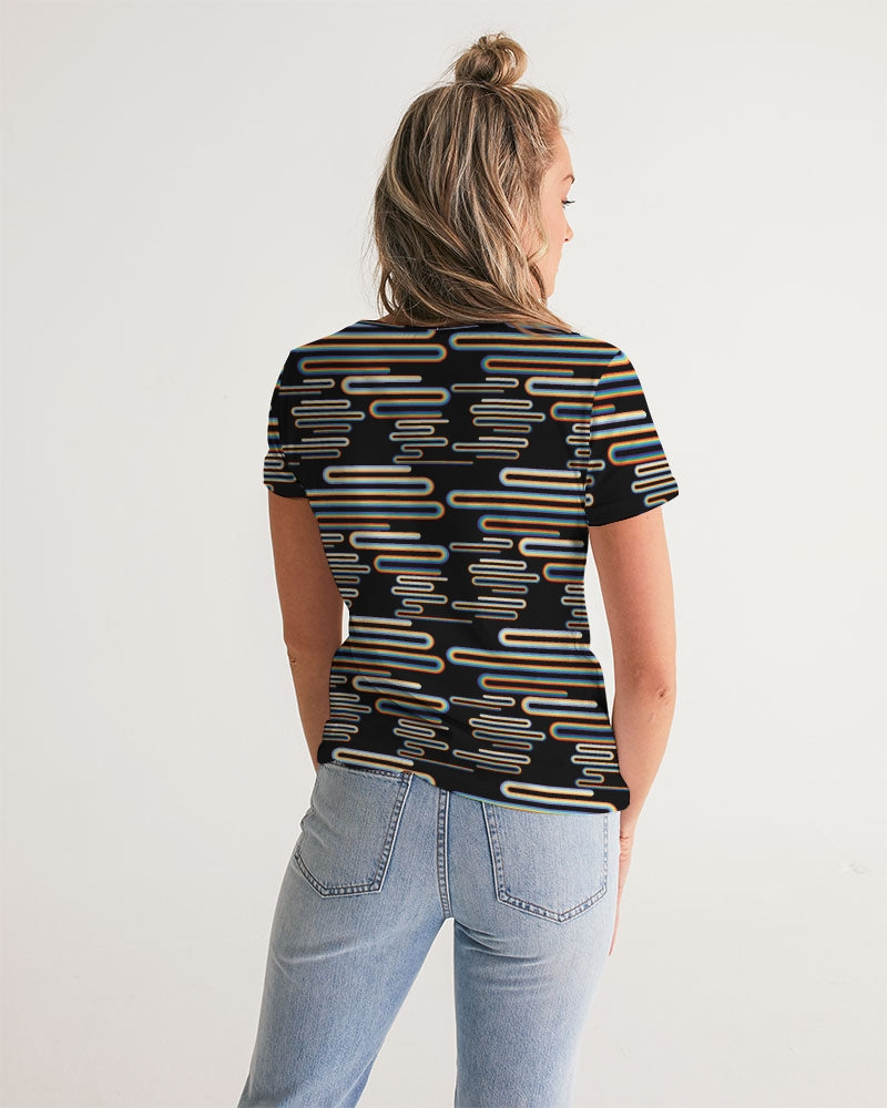 Stefano Women's V-Neck Tee | Always Get Lucky