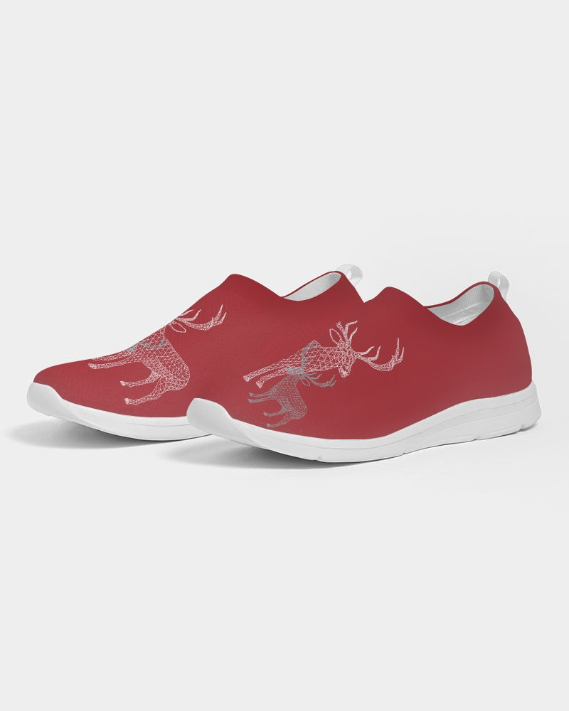 Norway Holiday Red Women's Slip-On Flyknit Shoe