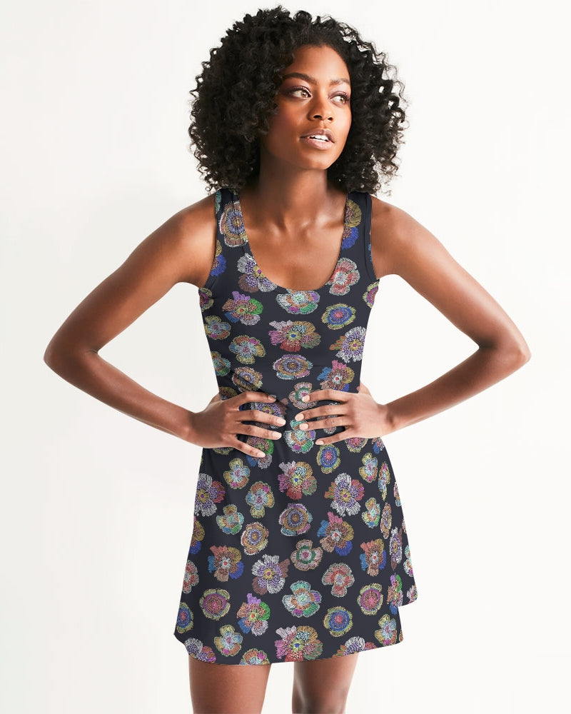 Blooming Women's Racerback Dress | Always Get Lucky
