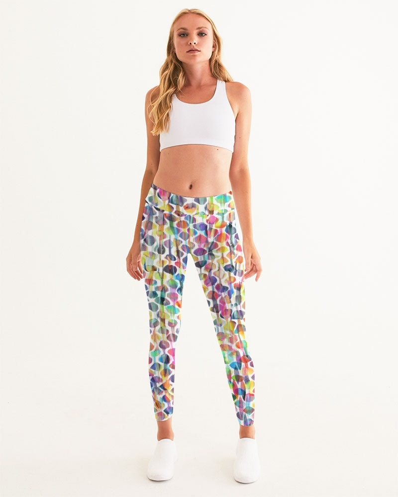 Vieste Women's All-Over Print Yoga Pants