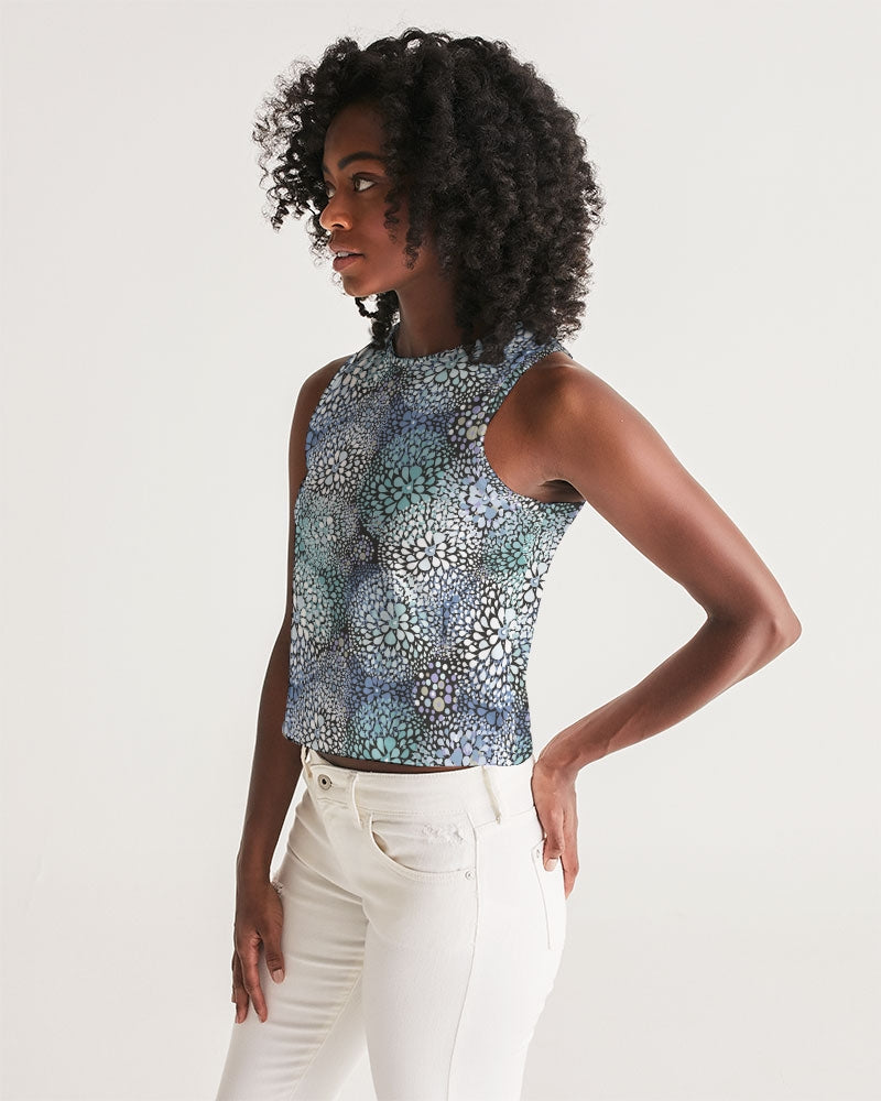 Bari Women's Cropped Tank | Always Get Lucky