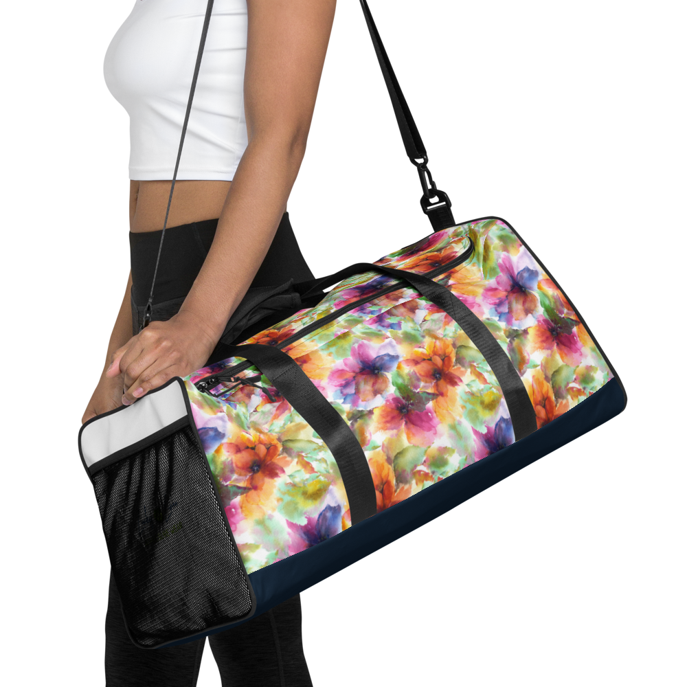 Fleur De Jardin Duffle Bag