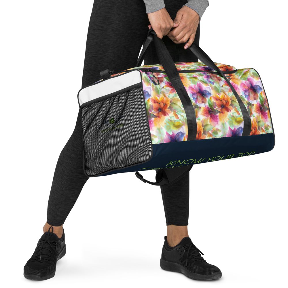 Fleur De Jardin Duffle Bag