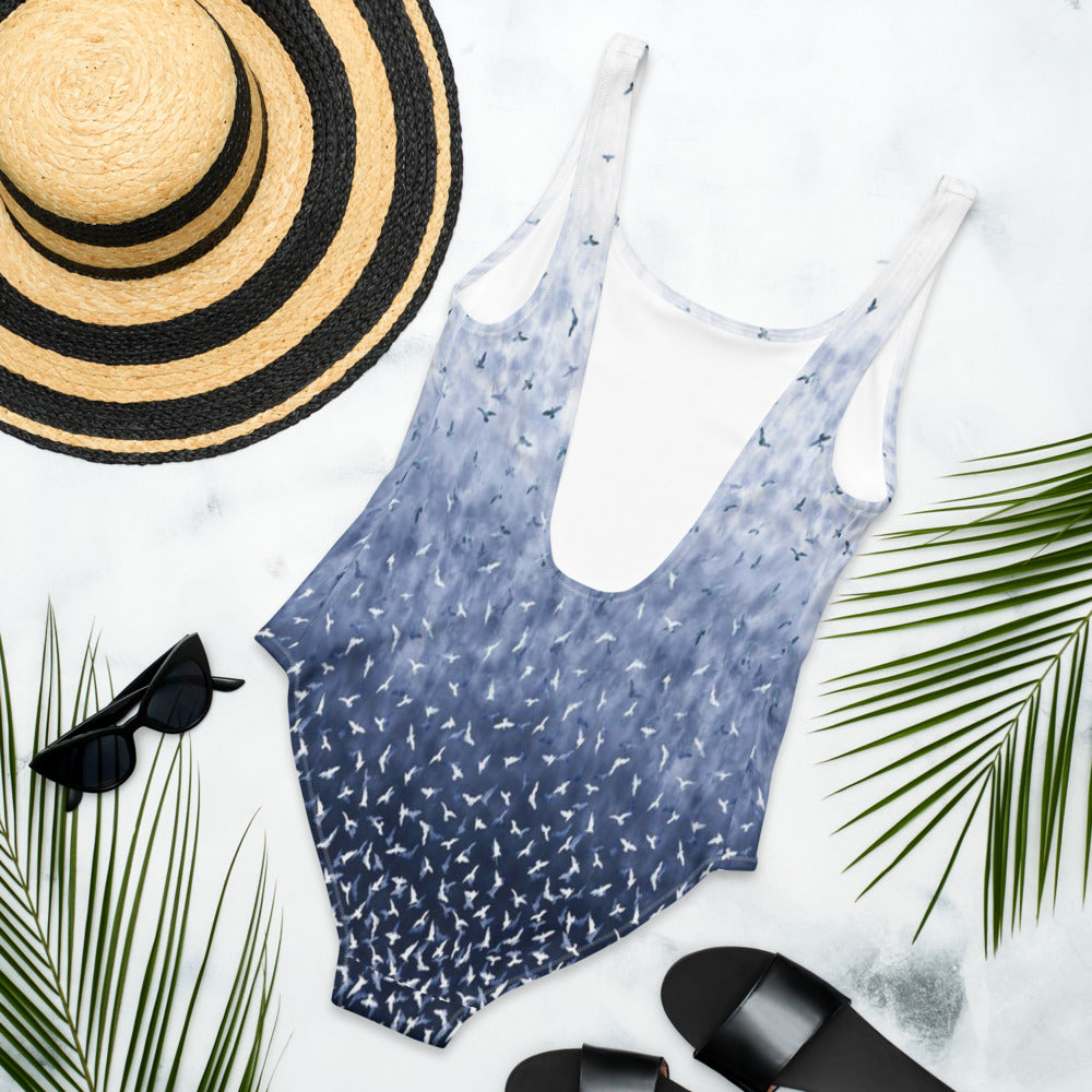 Birds of a Feather One-Piece Swimsuit