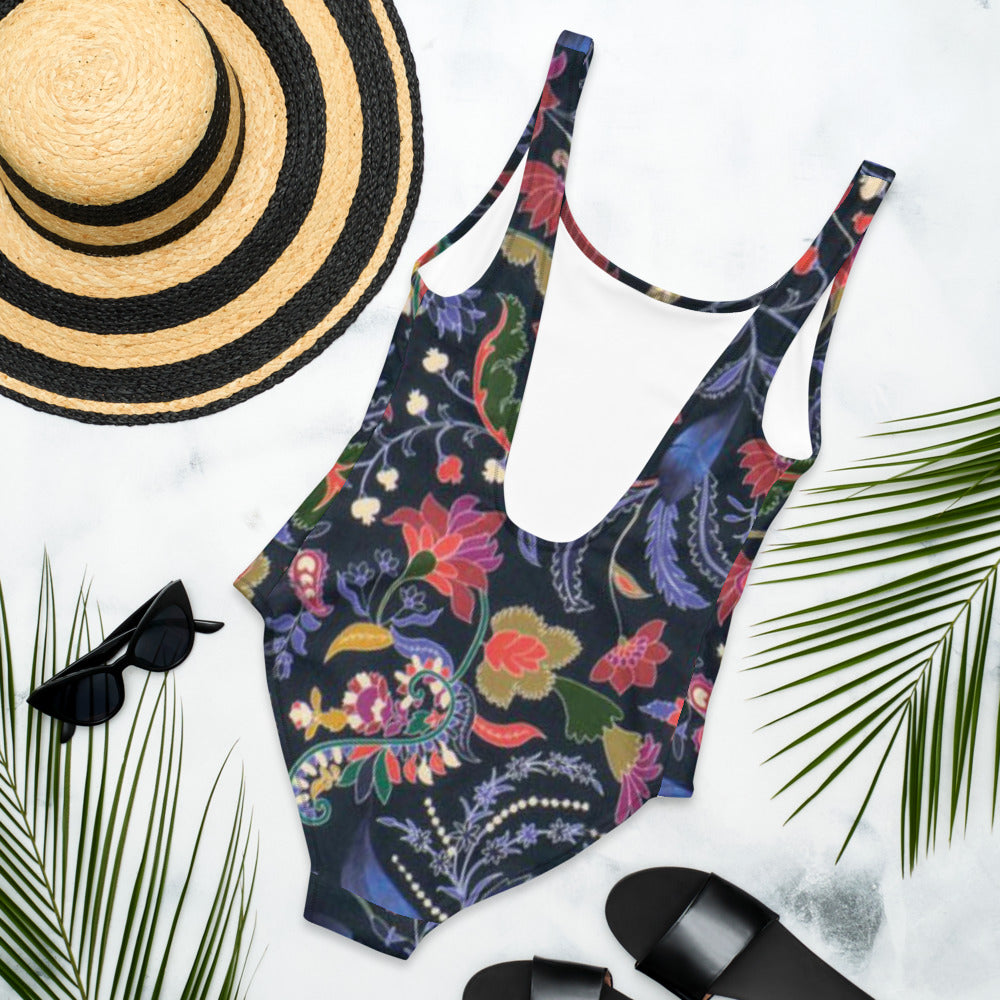 Night Gardens One-Piece Swimsuit
