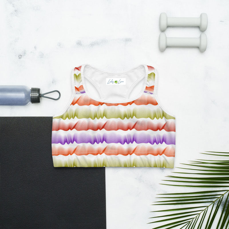 Squiggles Sports Bra