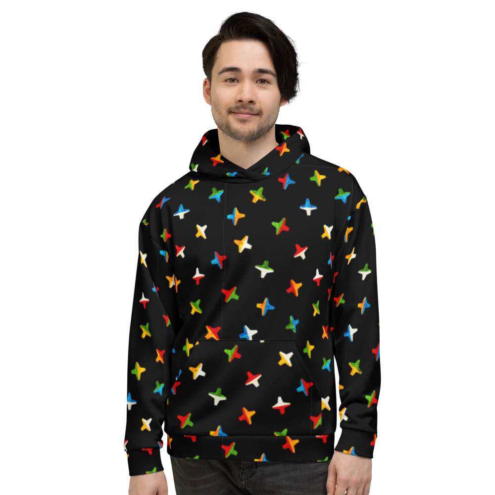 Jacks White Unisex Hoodie from Vluxe by Lucky Nahum