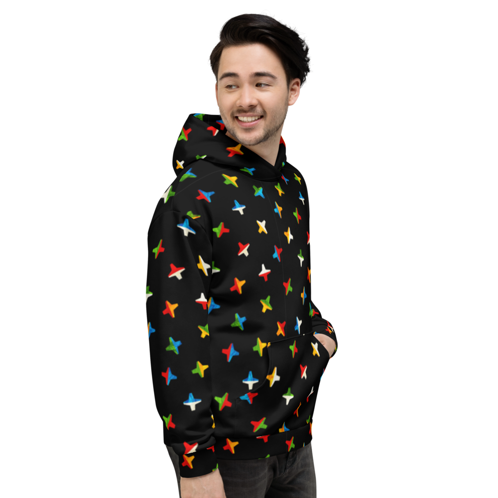 Jacks White Unisex Hoodie from Vluxe by Lucky Nahum