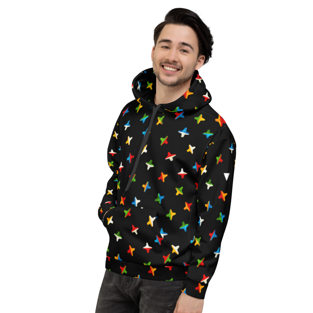 Jacks White Unisex Hoodie from Vluxe by Lucky Nahum