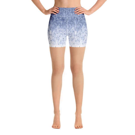 Birth Of A Feather Yoga Shorts