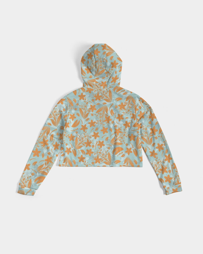 Taormina Sun Women's Cropped Hoodie