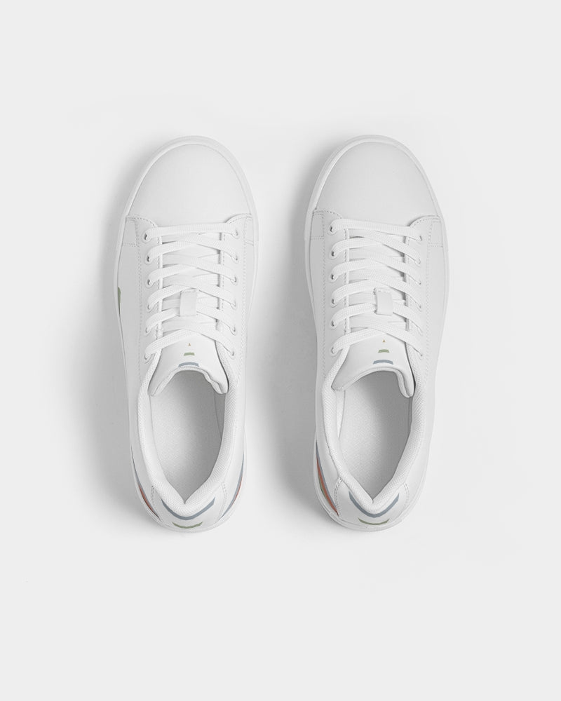 Forever Blue Peacock Women's Faux-Leather Sneaker