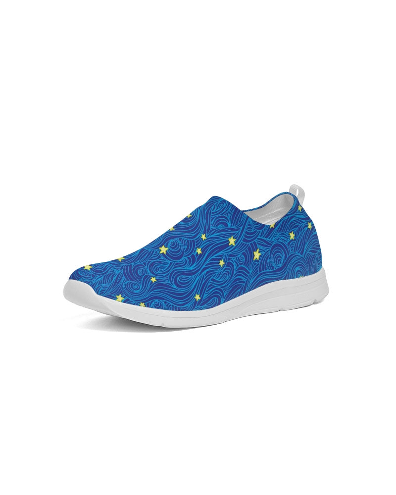 Starry Night Women's Slip-On Flyknit Shoe