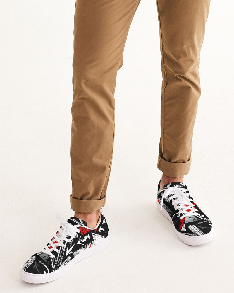 One Way Men's Faux-Leather Sneaker | AlwaysGetLucky