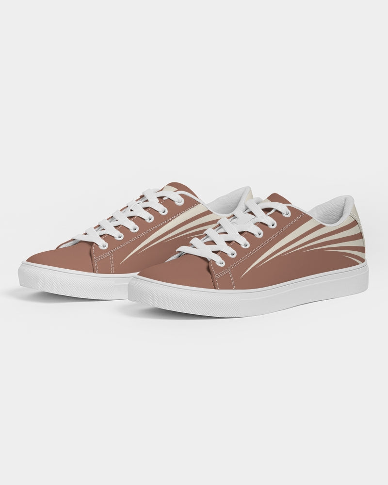 Solid State of Mind Terracotta Men's Faux-Leather Sneaker