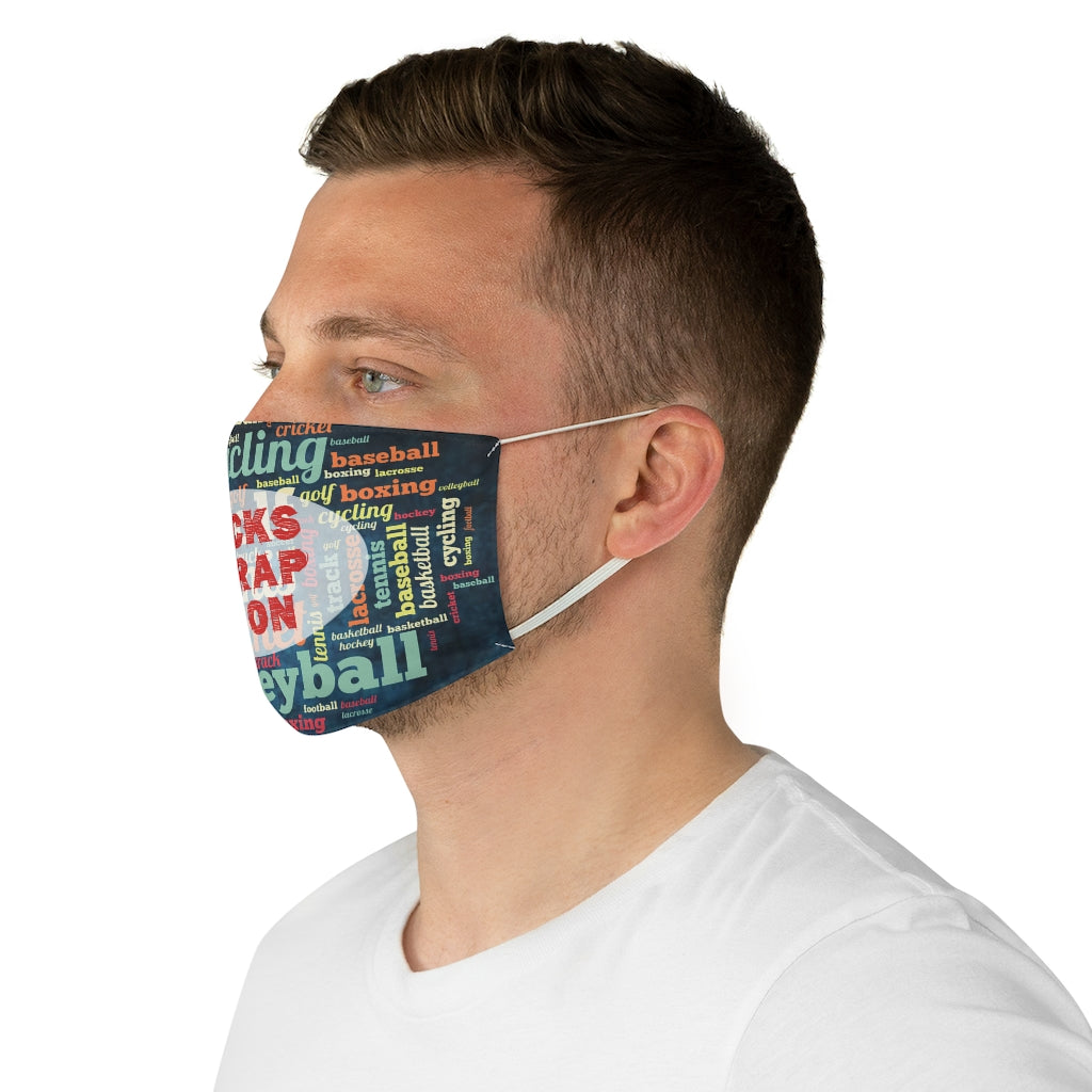 Jocks Strap It On Double Layer Fabric Face Mask