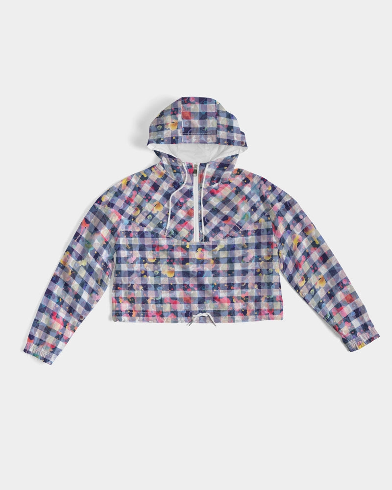Style Explosion Women's Cropped Windbreaker