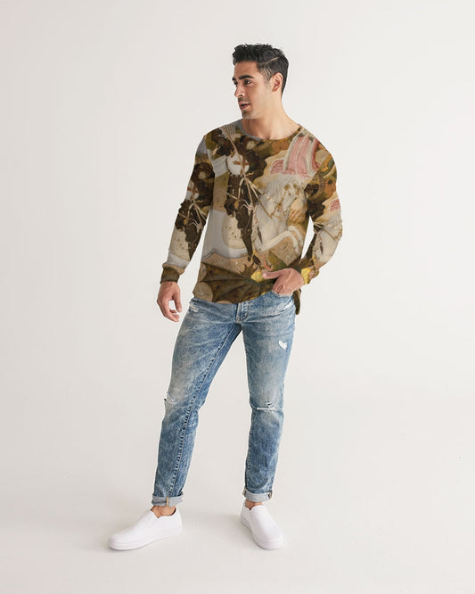 St. George And The Dragon Men's Long Sleeve Tee | Always Get Lucky