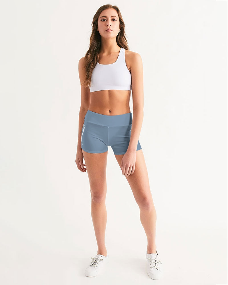 Signature Lucky Lime Tabil Women's Mid-Rise Yoga Shorts