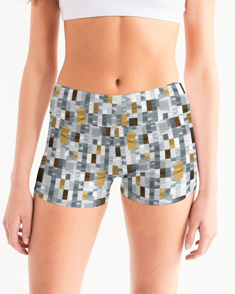 Carrara Women's Mid-Rise Yoga Shorts | Always Get Lucky