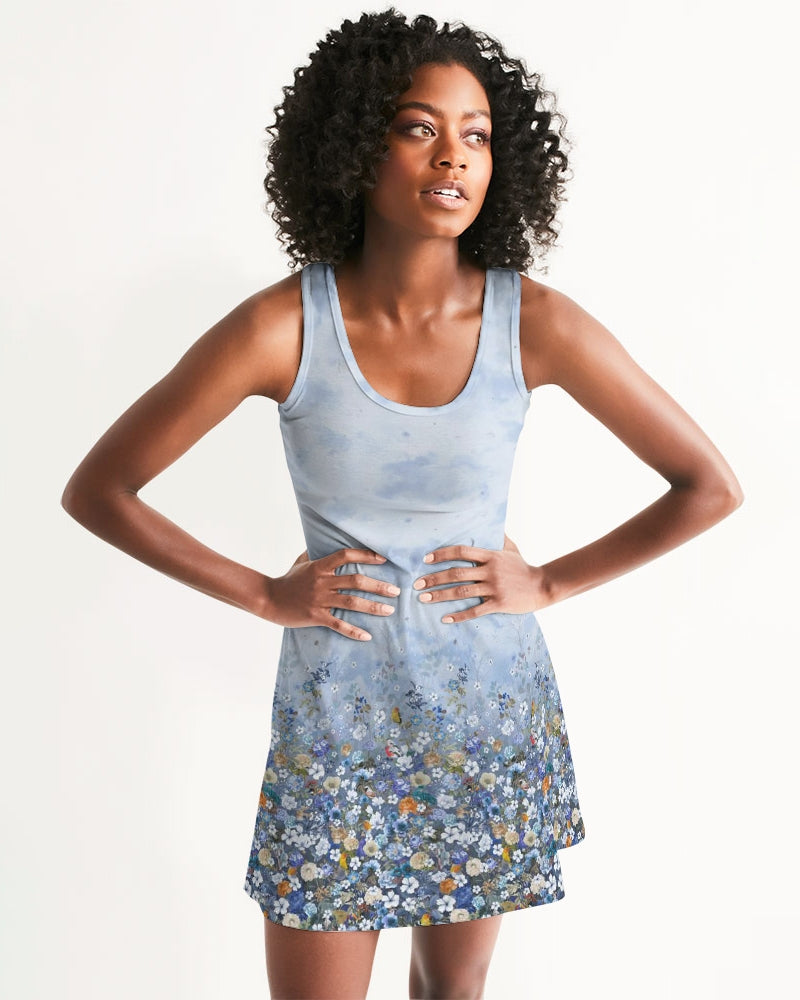 Floral Heavens Women's Racerback Dress | Always Get Lucky