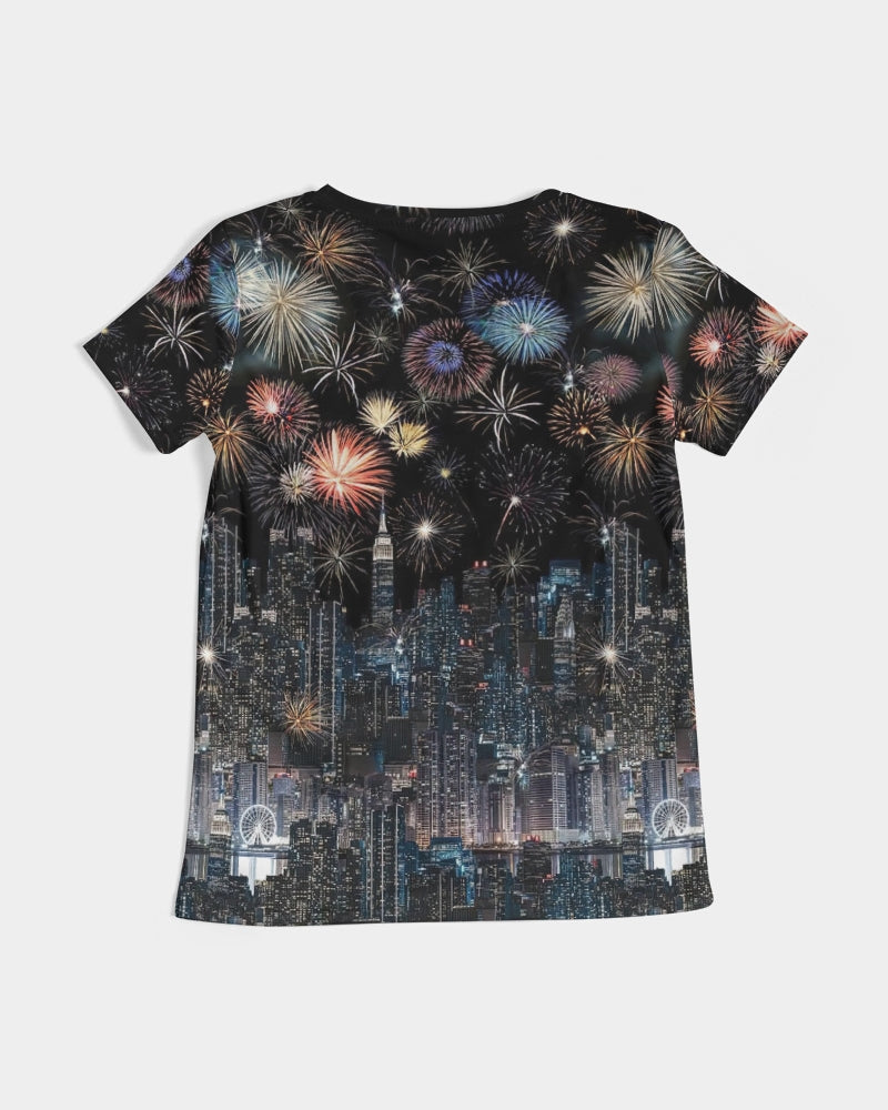 New York New York Women's V-Neck Tee