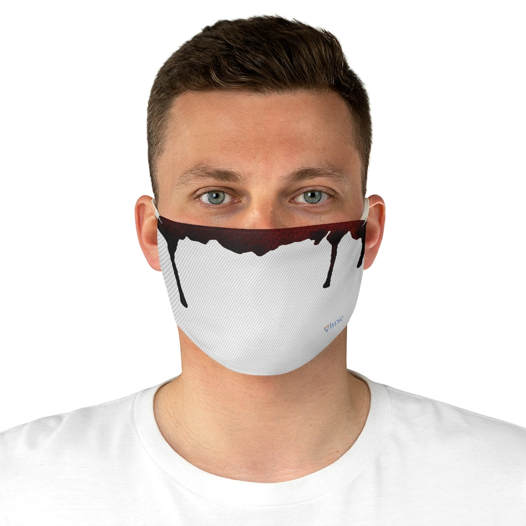 Dripped Cloud Double Layer Fabric Face Mask from Vluxe by Lucky Nahum