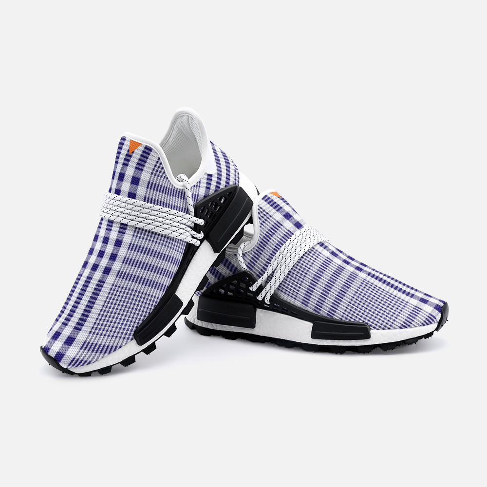Monaco Plaid Unisex Lightweight Sneaker from Vluxe by Lucky Nahum