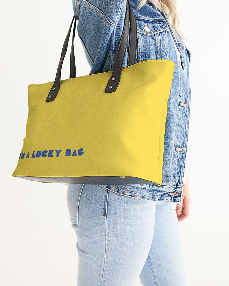 I'm A Lucky Bag Yellow Stylish Tote