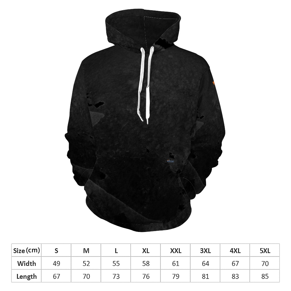 Fango Black Hoodie with Pockets from Vluxe by Lucky Nahum
