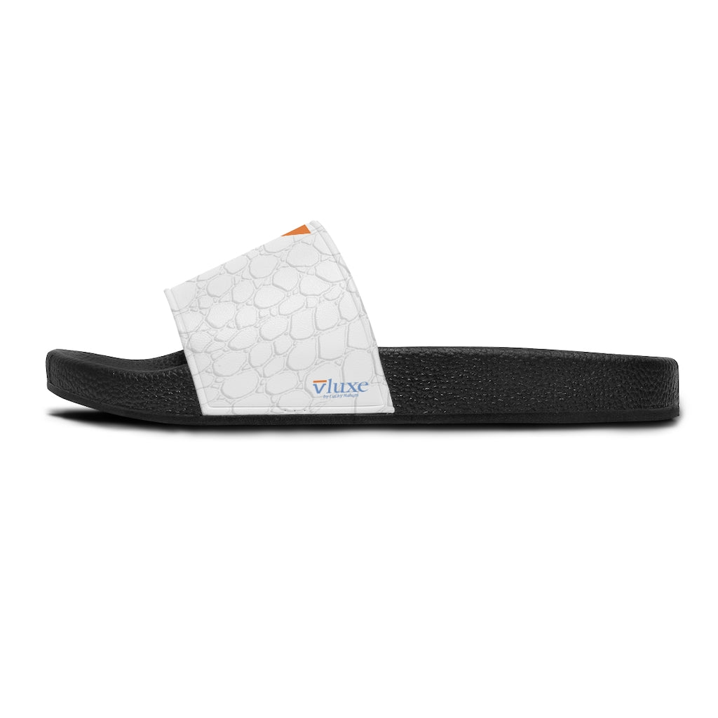 Salento White Women's Slide Sandals