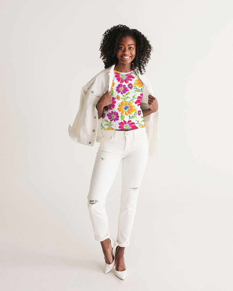 Sum Sum Summertime Women's Cropped Tank