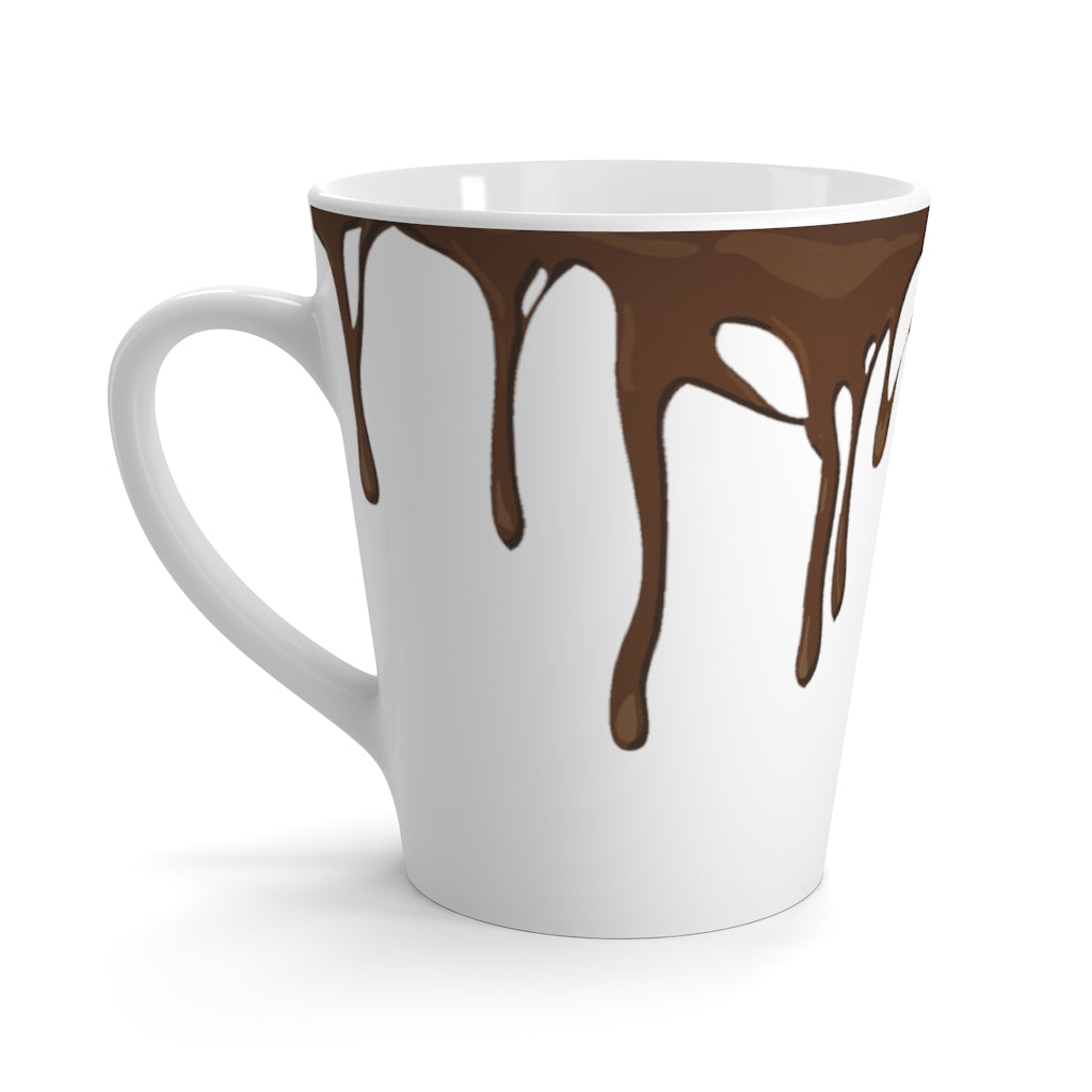 Dripped White Cloud Latte Mug from Vluxe by Lucky Nahum