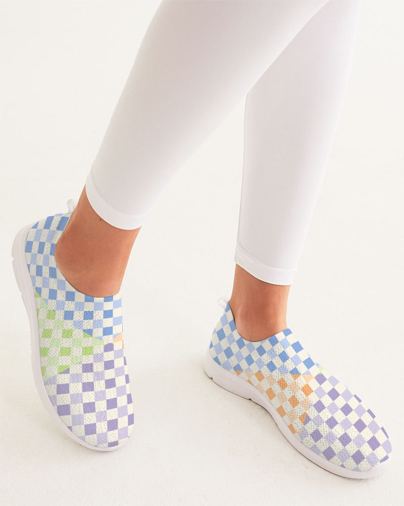Criss Cross Check Multi Women's Slip-On Flyknit Shoe