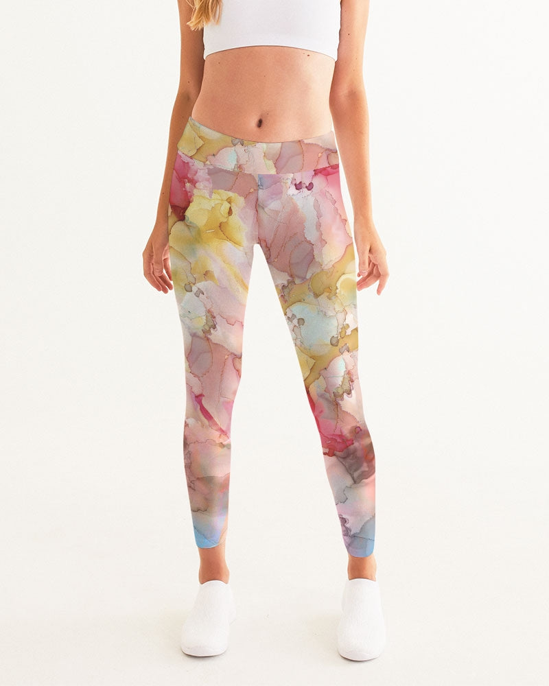 Smoke Gets in Your Eyes Women's Yoga Pants