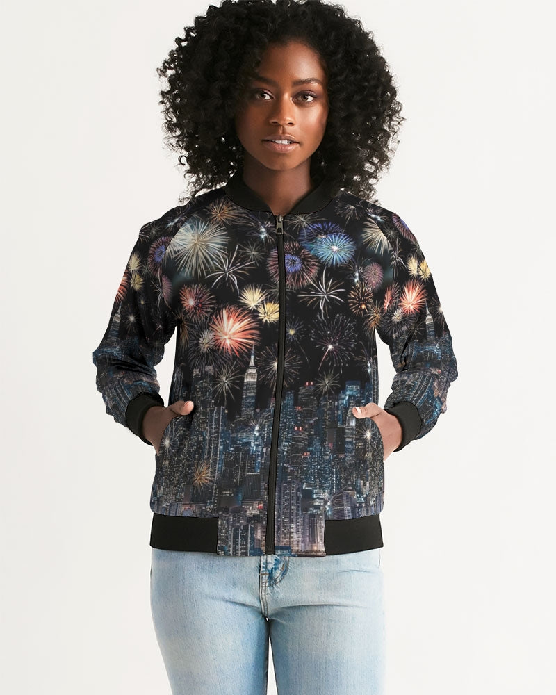 New York New York Women's Bomber Jacket | Always Get Lucky
