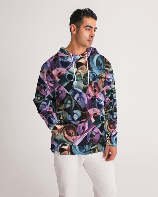 Salento Men's All-Over Print Hoodie