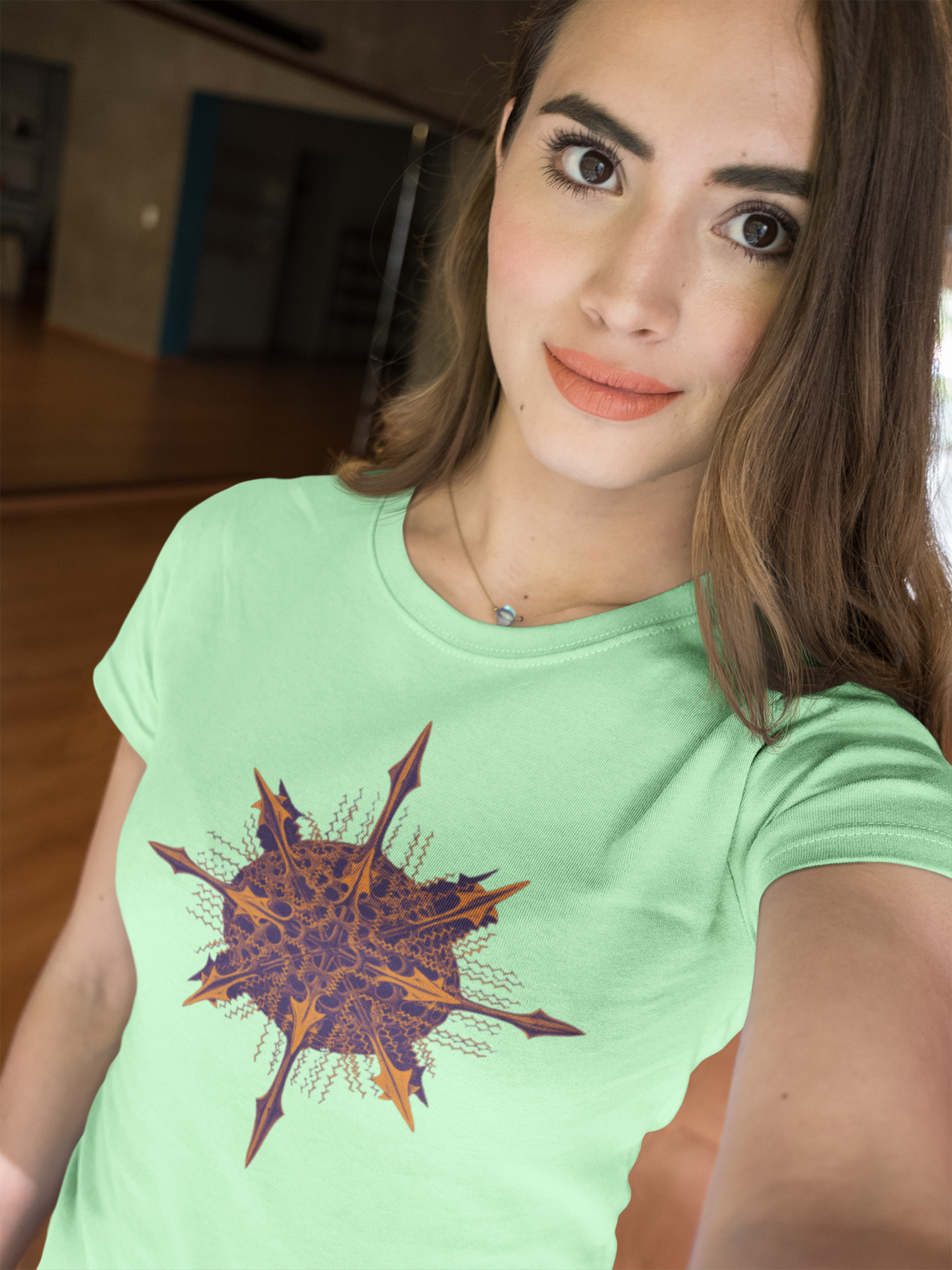 Prague Sunset Short-Sleeve Unisex Tee Crew Neck